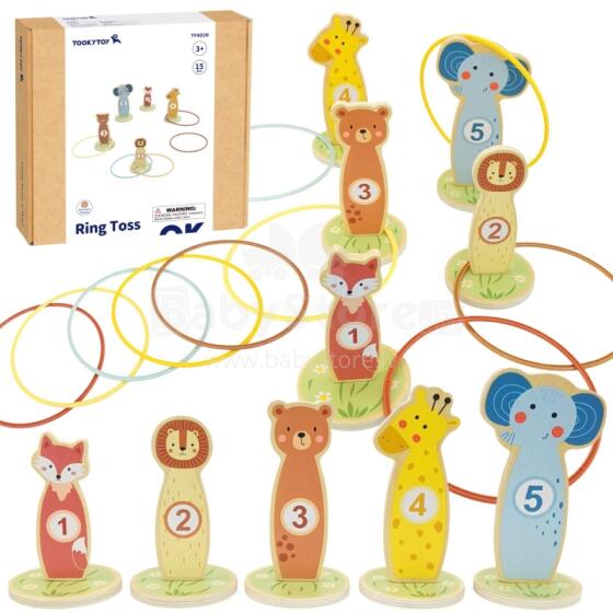 TOOKY TOY Ƒu gbe ɖe Taɖodzinu Ati Aɖaŋu Fefe Hoops 15 pcs.