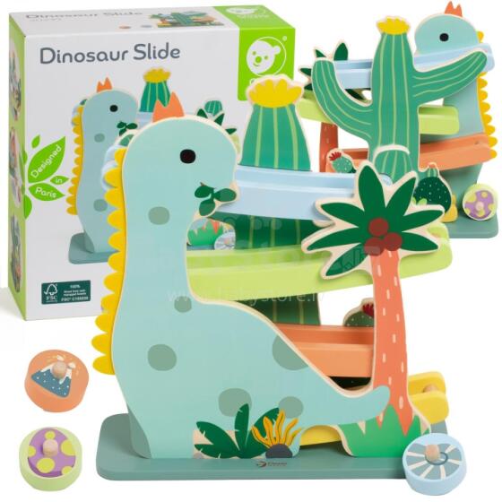CLASSIC WORLD Amadedewo ƒe Slide Dinosaur Track 5 pcs.