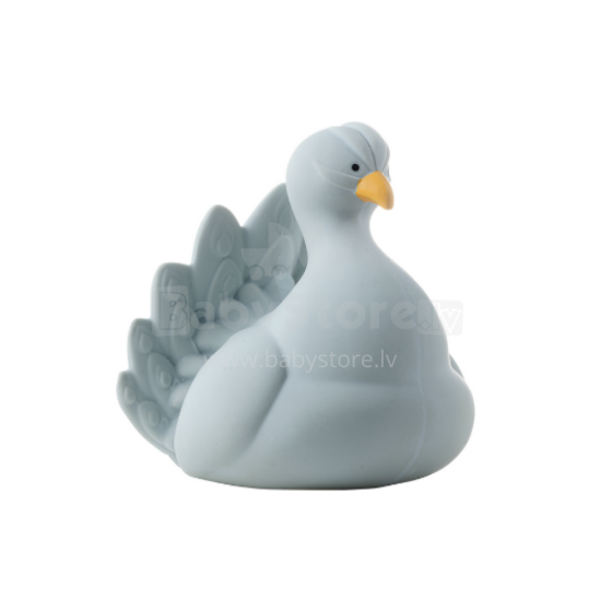 Natruba Bath Toy Peacock Art.251331 100% looduslikust kummist paabulind