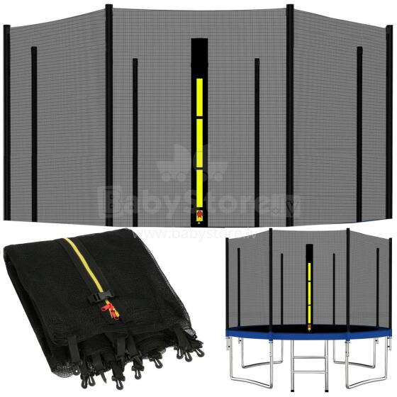 External trampoline safety net TSN-14FT 426 CM, 8 poles