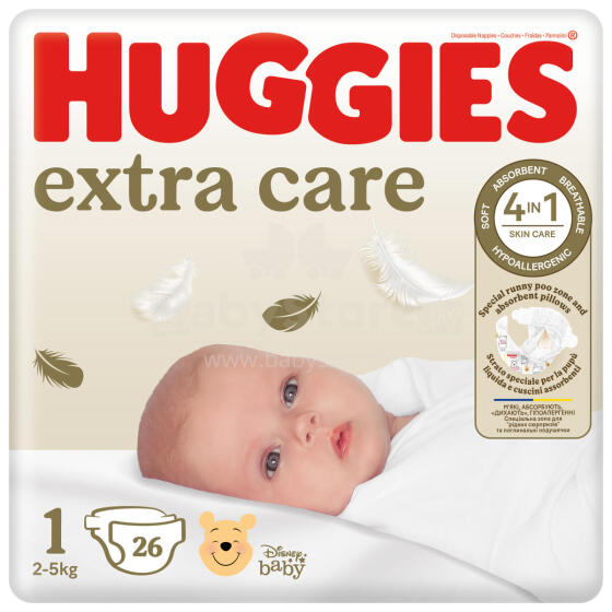 Huggies Extra Care 1 Art.BL041564876