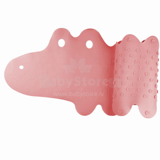 Bam Bam Bath Mat Crocodile Art.BL149 Pink Kylpymatto