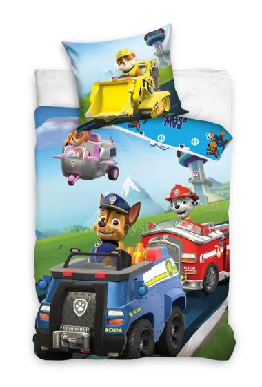 Carbotex Bedding Paw Patrol 135x200/80x80cm Art.PAW213401 Cotton bed linen