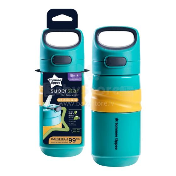 TOMMEE TIPPEE joogipudel FLIPTOP 18 kuud+, Blue, 44785801