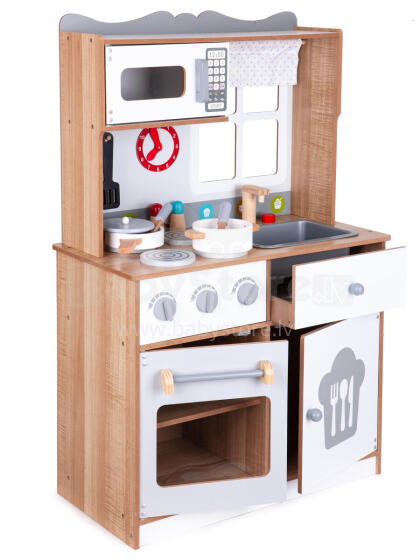 Puit mänguköök lastele koos lisatarvikutega, ECOTOYS