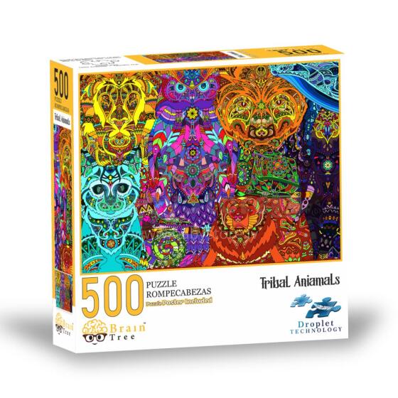 Aju Puudli Pusle, Eksootilised Loomad, 500 tükki