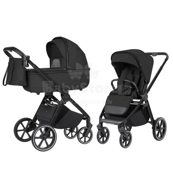 Baby stroller 2in1 CARRELLO Omega CRL-6531 Denim Black