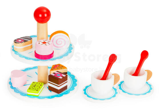 Puidust kookide komplekt Ecotoys