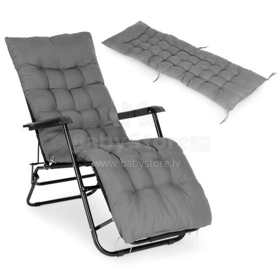 Pehme padja madrats aiapäikese lamamistoolile Suur Pehme 160 cm MultiGarden