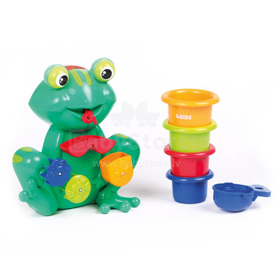 Игрушка для ванны LUDI, Лягушка