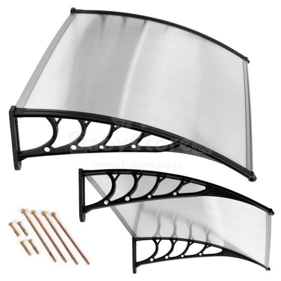 Ukseloor 120x100 cm Polükarbonaatkattega ModernHome