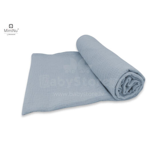 KIECZMERSKI Swaddle 120x120 MUSLIN COTTON 100% teksas