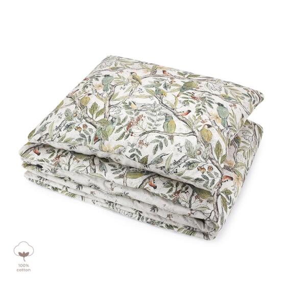 Makaszka  Bedding Set Сotton S 70x90/30x40cm Art.254548 Ornithology Kvaliteetne voodipesu