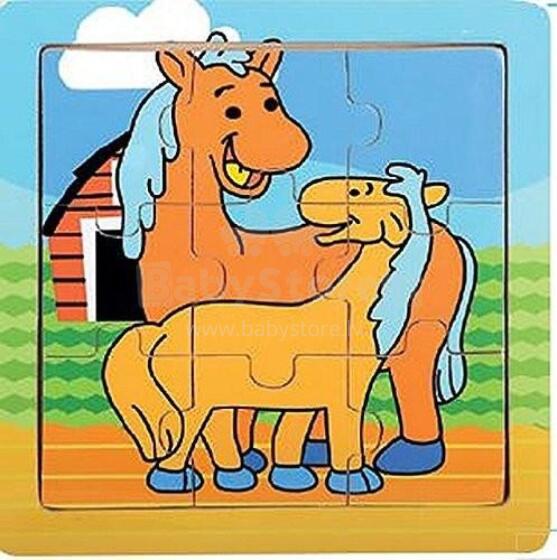 Puidust pusle, hobused