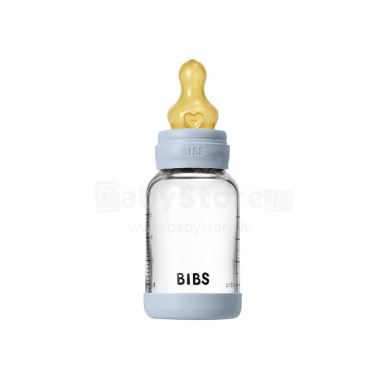 Bibs Round Latex Baby Bottle  Art.255415 Flow Blue Lutipudel 120ml