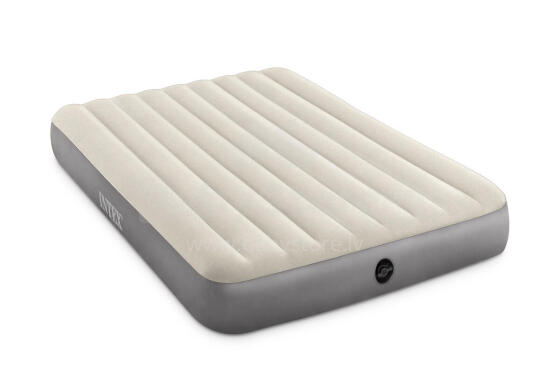 Inflatable Velour Air Mattress 203x152 cm Intex 64103