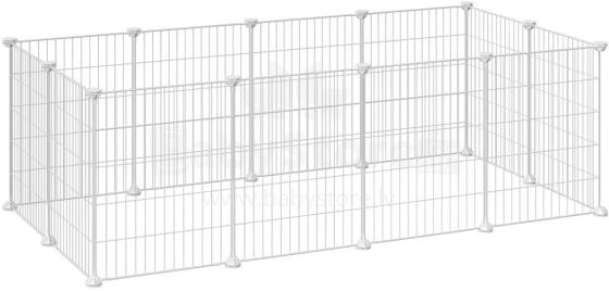Modulaarne mänguait väikestele loomadele – hamster, meriseene, närilised valge