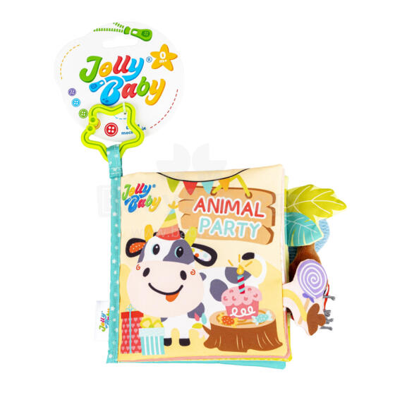 JOLLYBABY JB 82592 Loomad sünnipäevapeol