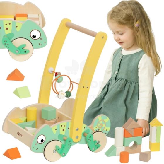 CLASSIC WORLD Puitpush Walker Kameeliga Plokkidega
