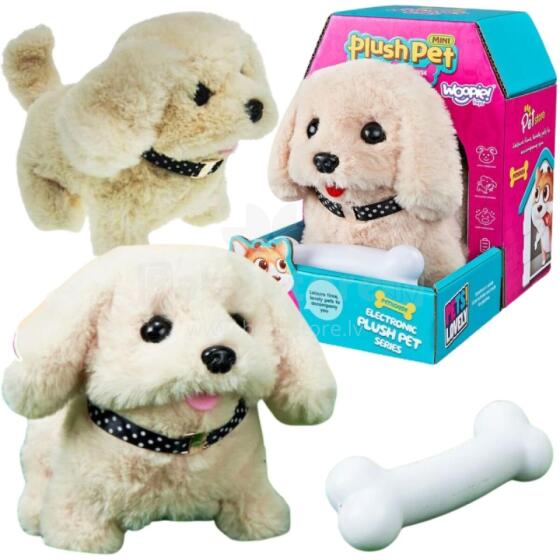 WOOPIE Interaktiivne Pehme Koer Luuga Bichon Golden Retriever