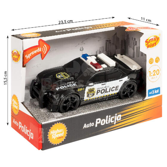 SMILY PLAY SP85163 Politseiauto Junior