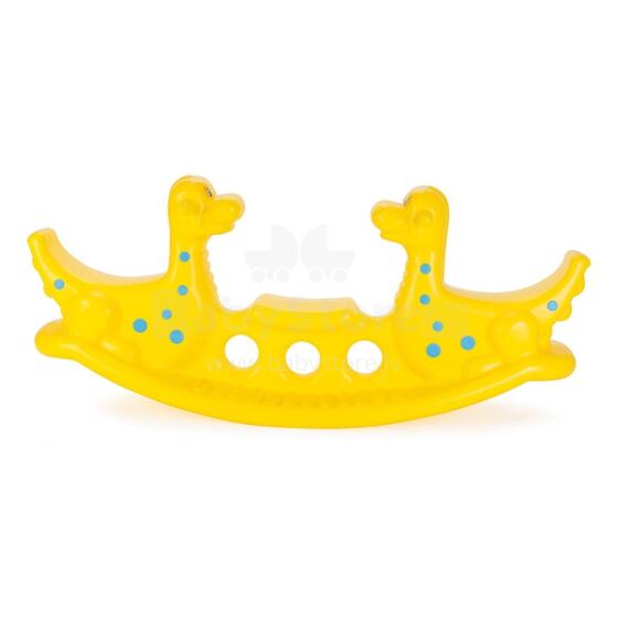 WOOPIE Multi-Person Dino Rocker Balance Swing Kollane