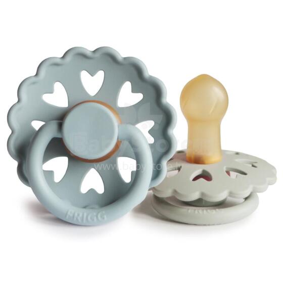 Frigg Fairytale Round Latex Art.100156 Ole Lukoie/Clumsy Hans  Pacifier (nipple) made of 100% natural rubber 6-18 months (2 pcs.)