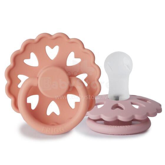 Frigg Fairytale Round Silicone Art.100147 The Princess and the Pea/Thumbelina mannekeen (lutt), mis on valmistatud 100% looduslikust kummist vanuses 0-6 kuud. (2 tk.)