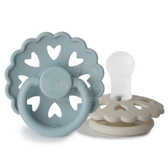 Frigg Fairytale Round Silicone Art.100138 Ole Lukoie/Clumsy Hans  mannekeen (lutt), mis on valmistatud 100% looduslikust kummist vanuses 6-18 kuud. (2 tk.)