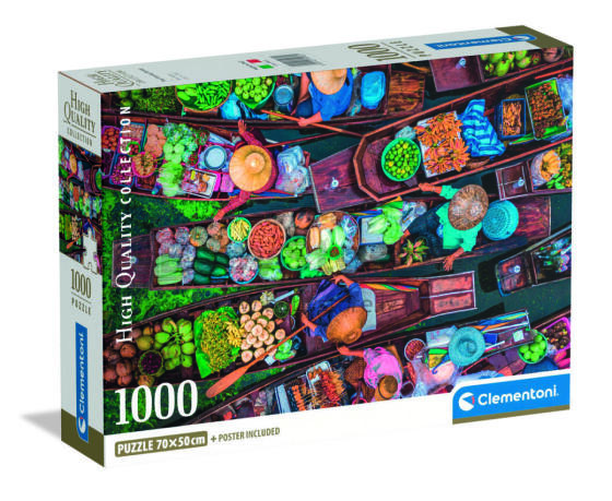 CLEMENTONI Puzzle Tai ujuvturg, 1000 tk,, 39932