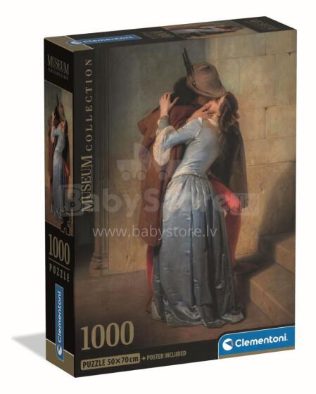 CLEMENTONI Puzzle suudlus - hayez, 1000 tk,, 37064