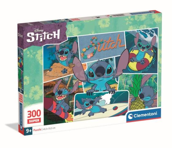 CLEMENTONI CHILDREN PUZZLE Disney Stitch, 300 tk,, 21742