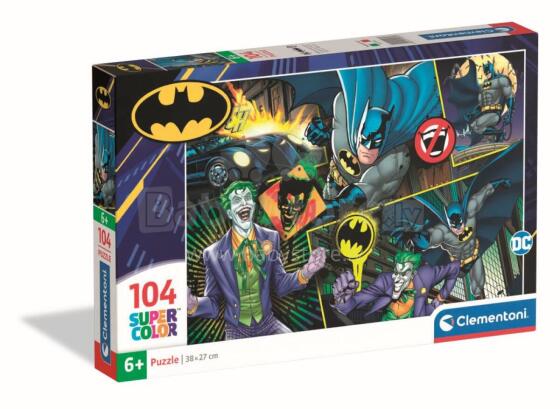 CLEMENTONI CHILDREN PUZZLE DC Batman, 104 tk,, 25031