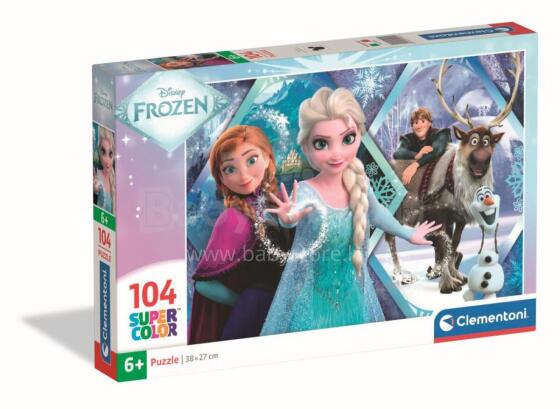 CLEMENTONI LAPSE PUZZLE Frozen, 104 tk,, 25045