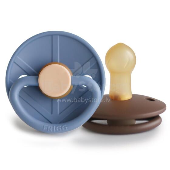 Frigg Little Viking Round Latex  Art.1101539 Harald/Bjorn mannekeen (lutt), mis on valmistatud 100% looduslikust kummist vanuses 0-6 kuud. (2 tk.)