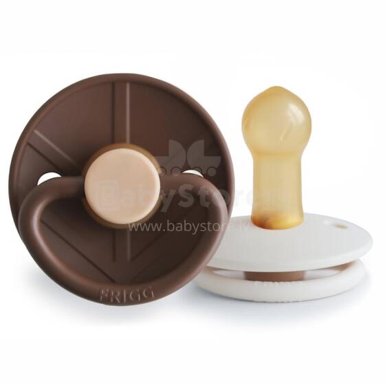 Frigg Little Viking Round Latex  Art.101545 Bjorn/Sigrid mannekeen (lutt), mis on valmistatud 100% looduslikust kummist vanuses 6-18 kuud. (2 tk.)
