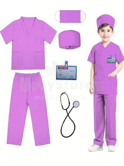 Doctor Set Smile Dentist  Art.260082 Dark Violet Комплект для юного/смелого  зубного врача -Улыбка супергероя