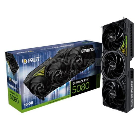 GeForce RTX 5080 GAMING PRO V1 16GB GDDR7 256bit 3DP/HDMI grafikas karte