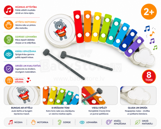 Bo Musical Xylophone Art.261297