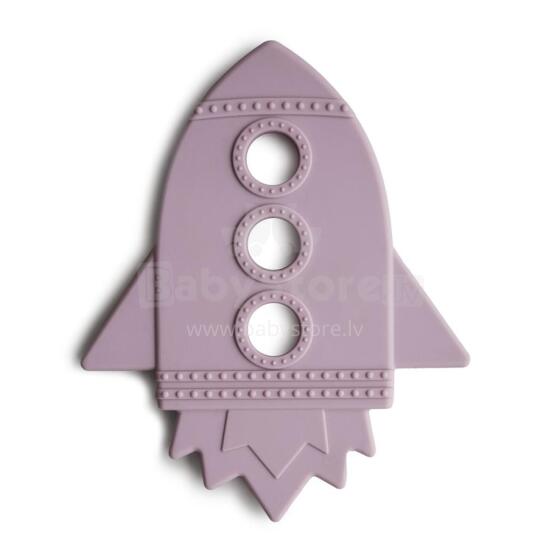 Mushie  Silicone Teether Rocket Art.2560456 Silikoonist kõristi (100% looduslik)