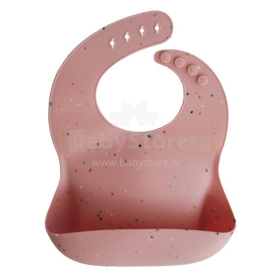 Mushie Silicone Bib Art.2500249 Beebipõll on valmistatud 100% kvaliteetsest silikoonist