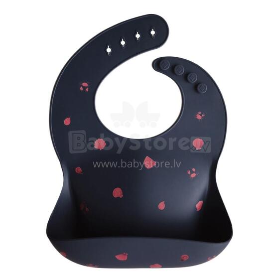 Mushie Silicone Bib Art.2500181 Beebipõll on valmistatud 100% kvaliteetsest silikoonist