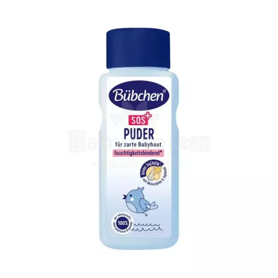 Bubchen Baby Puder SOS Art.TB114 Детская присыпка Бюбхен (присыпка для младенцев) , 80г