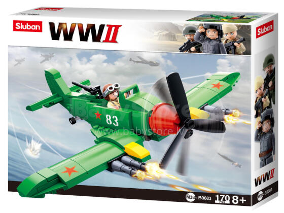 Sluban Constructor B0683, 170 tk.