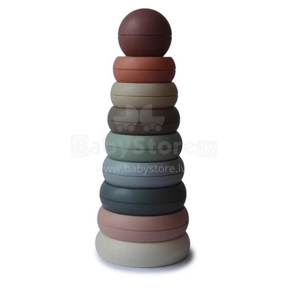 Mushie  Ringtower Art.2420230  Laste püramiid
