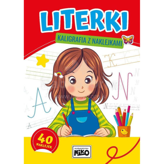LITERKI - KALIGRAFIA Z NAKLEJKAMI