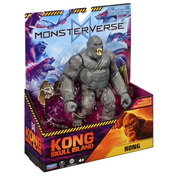 GODZILLA figuur 6" Skull Island Kong, 35218