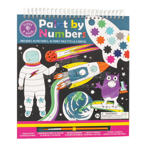 Numbrite maalimine, Kosmos