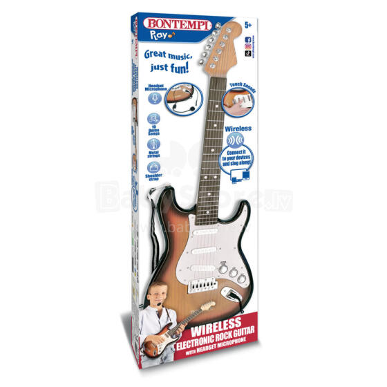 BONTEMPI elektrikitarr mikrofoniga, 24 1320