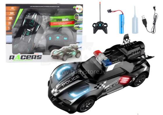 Must Politsei Kaugjuhtimisega R/C Spordiauto